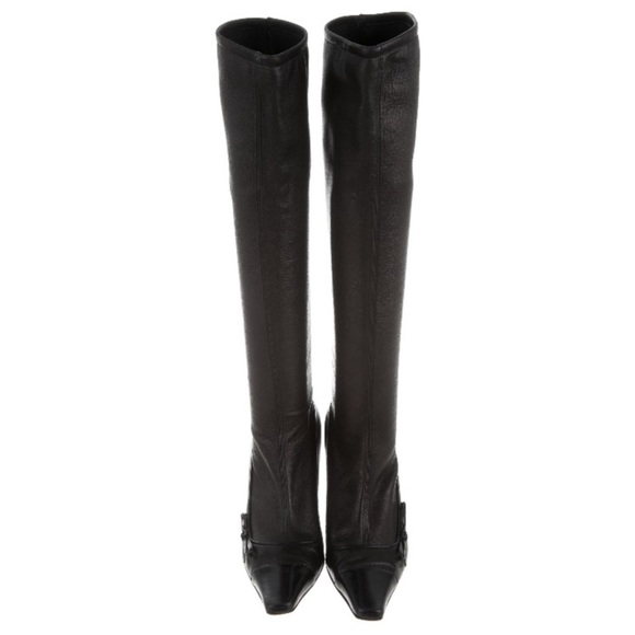 CHANEL black soft leather boots - Picture 17 of 17